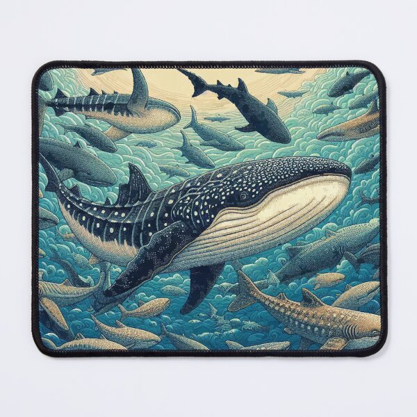 Item preview, Swim with Whale Sharks designed and sold by Illuministique.