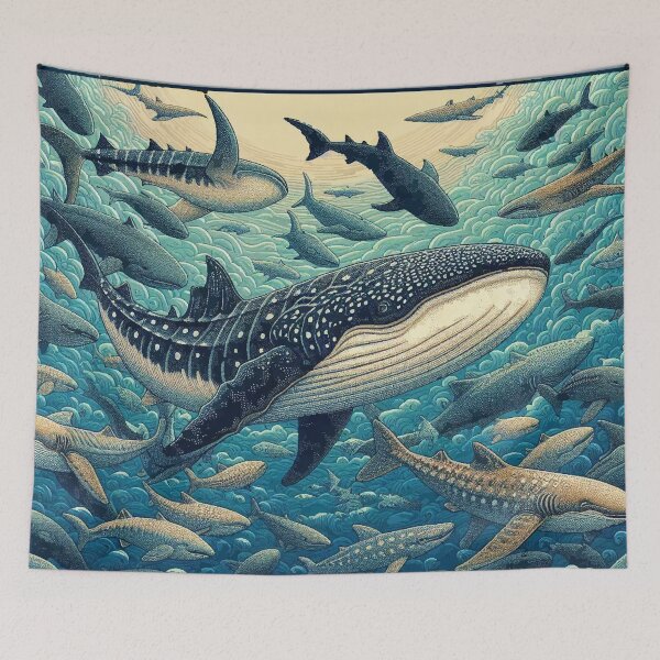 Item preview, Swim with Whale Sharks designed and sold by Illuministique.