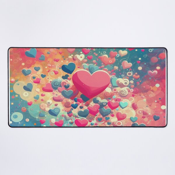 Item preview, Many colorful hearts designed and sold by bernhagen.
