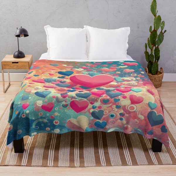 Item preview, Many colorful hearts designed and sold by bernhagen.