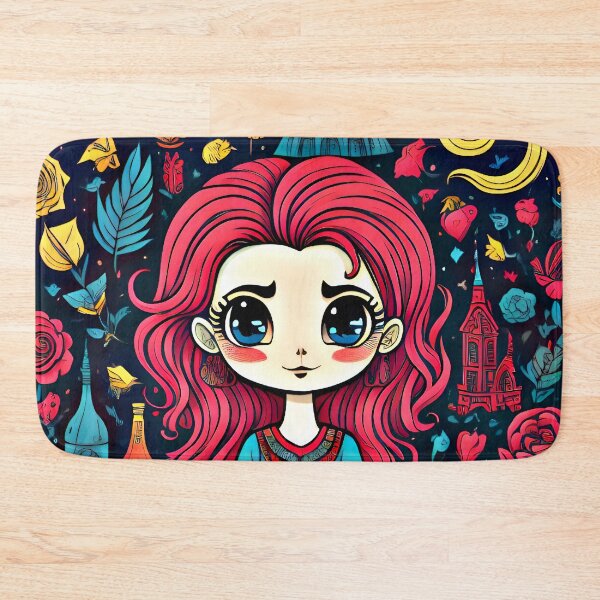 Item preview, A Story Teller Anime Chibi Kawaii Girl designed and sold by Neer arts.