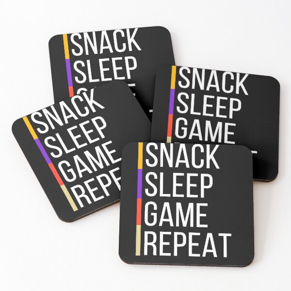 Item preview, Snack Sleep Game Repeat designed and sold by justie1977.