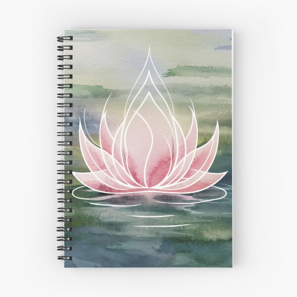 Aperçu de l'œuvre harmonie de lotus aquarelle créée et vendue par ururuty.