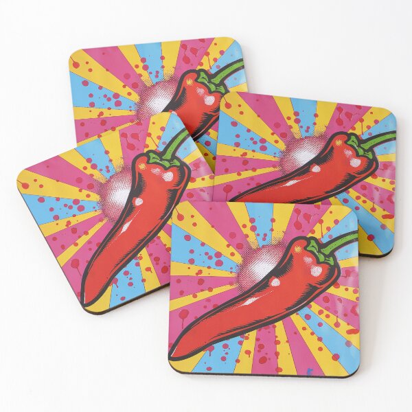 Item preview, Chilli Pop Art 2 designed and sold by AstroRisq.