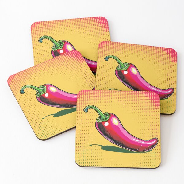 Item preview, Chilli Pop Art 3 designed and sold by AstroRisq.