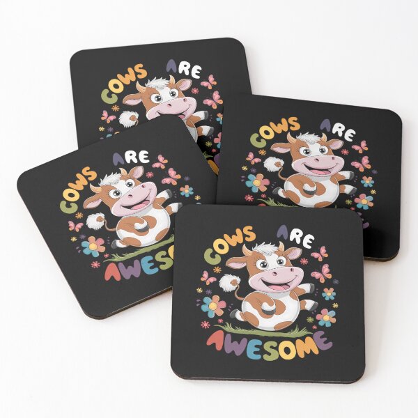 Item preview, Cows Are Awesome designed and sold by PeelZinc.