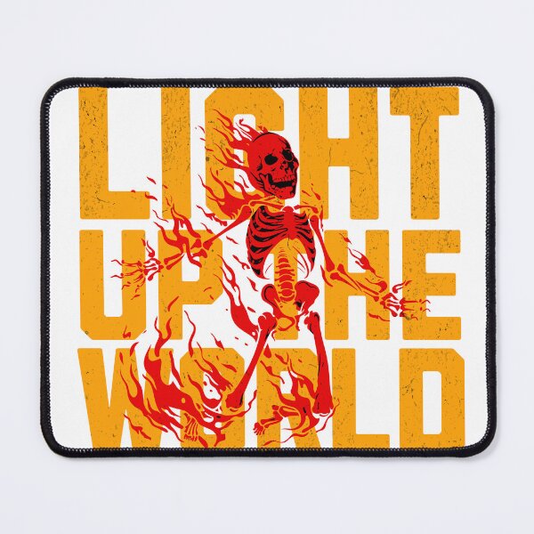 Item preview, Ignite the Night - Fiery Skeleton designed and sold by CyberWindow.
