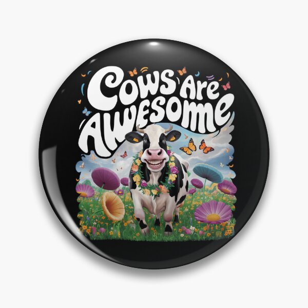 Item preview, Cows Are Awesome designed and sold by PeelZinc.