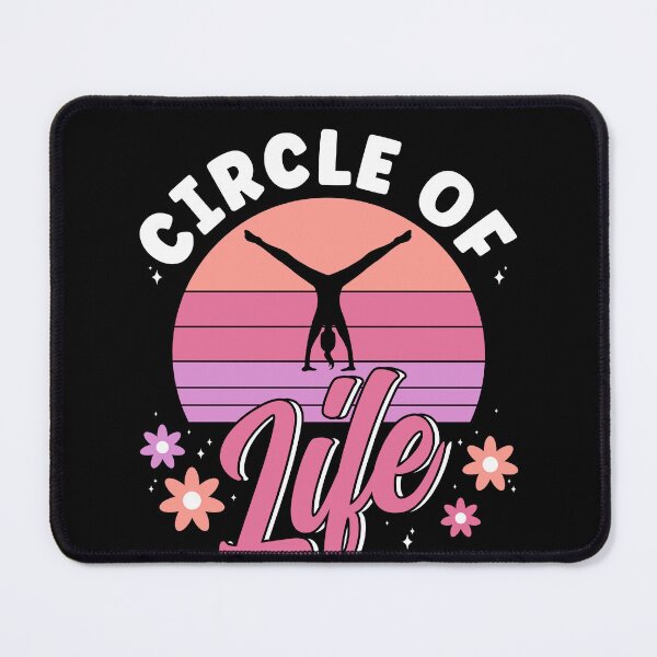 Item preview, Gymnastics Circle of Life Cartwheel Funny Women designed and sold by BlueBerry-Pengu.