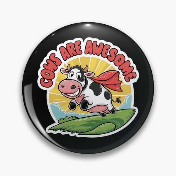 Item preview, Cows Are Awesome designed and sold by PeelZinc.