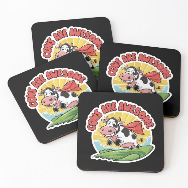 Item preview, Cows Are Awesome designed and sold by PeelZinc.