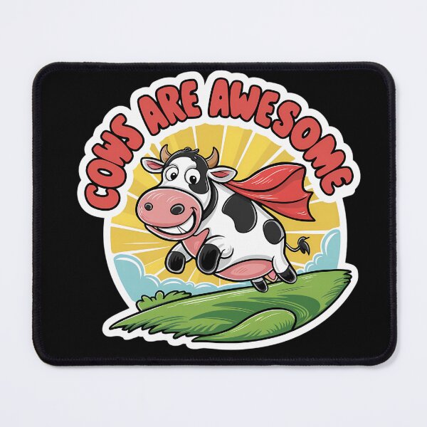 Item preview, Cows Are Awesome designed and sold by PeelZinc.