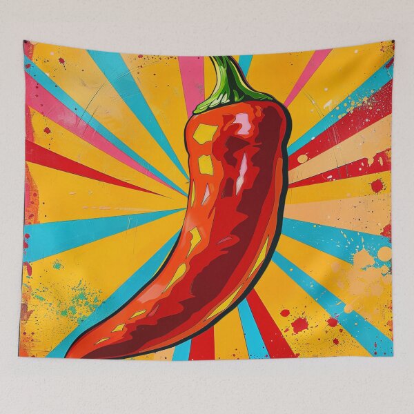 Item preview, Chilli Pop Art 4 designed and sold by AstroRisq.