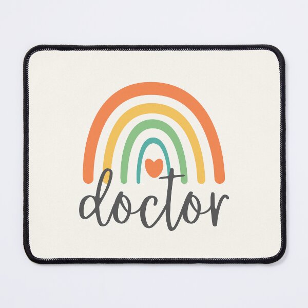 Item preview, Doctor - Colorful Rainbow - Heart - Career designed and sold by patternjp.