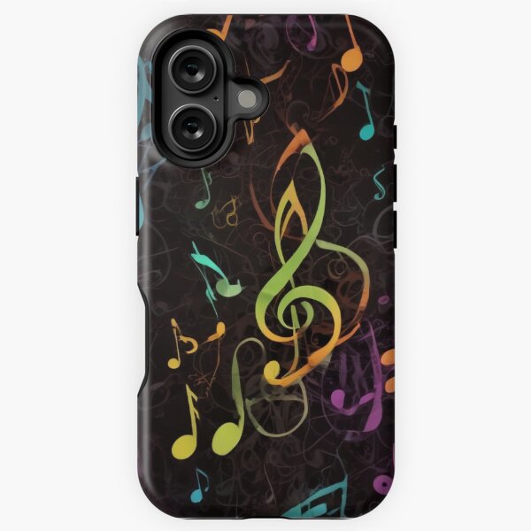 Item preview, Musical notes flowing pattern print design  designed and sold by Anshu3813.