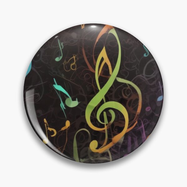 Item preview, Musical notes flowing pattern print design  designed and sold by Anshu3813.
