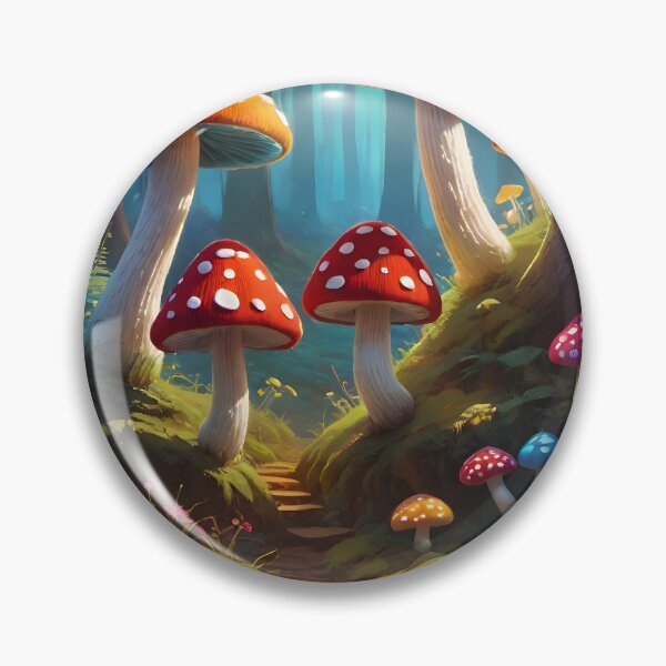Item preview, Woolly mushrooms  designed and sold by AfootSloth.