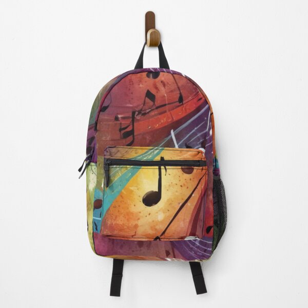 Item preview, Musical notes flowing pattern print design  designed and sold by Anshu3813.
