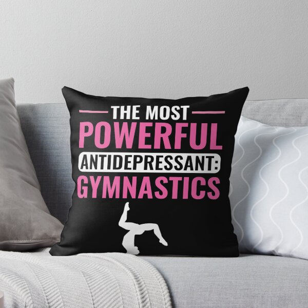 Item preview, Gymnastics is the Most Powerful Antidepressant Funny Women designed and sold by BlueBerry-Pengu.