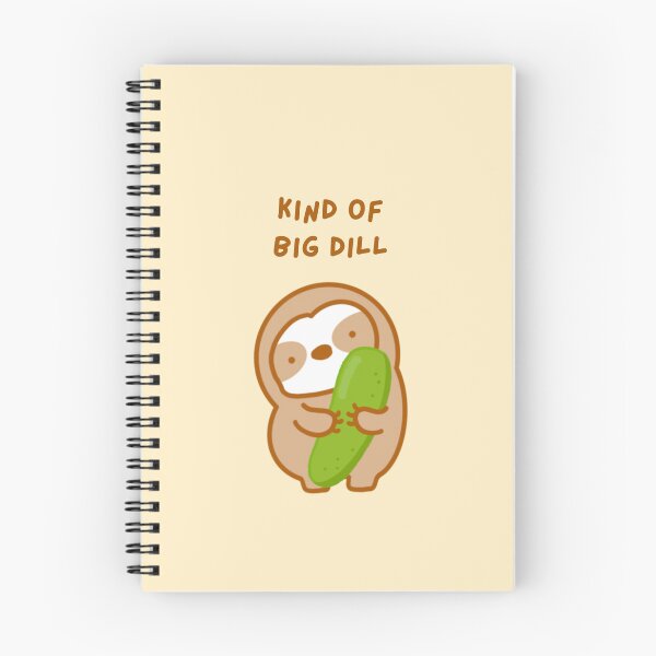 Item preview, Big Deal Dill Pickle Sloth designed and sold by theslothinme.