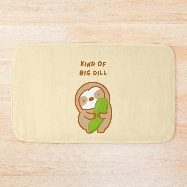 Item preview, Big Deal Dill Pickle Sloth designed and sold by theslothinme.