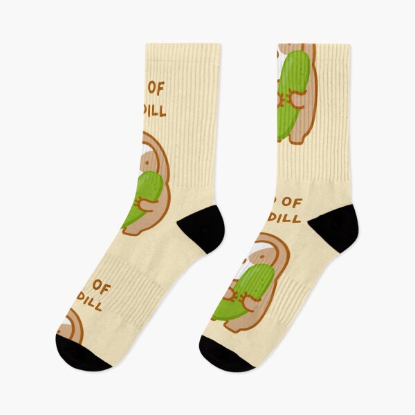 Item preview, Big Deal Dill Pickle Sloth designed and sold by theslothinme.