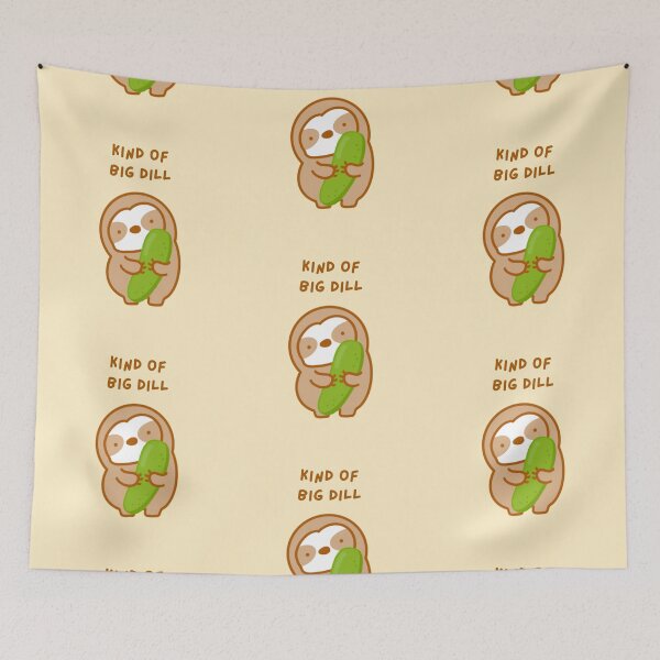 Item preview, Big Deal Dill Pickle Sloth designed and sold by theslothinme.