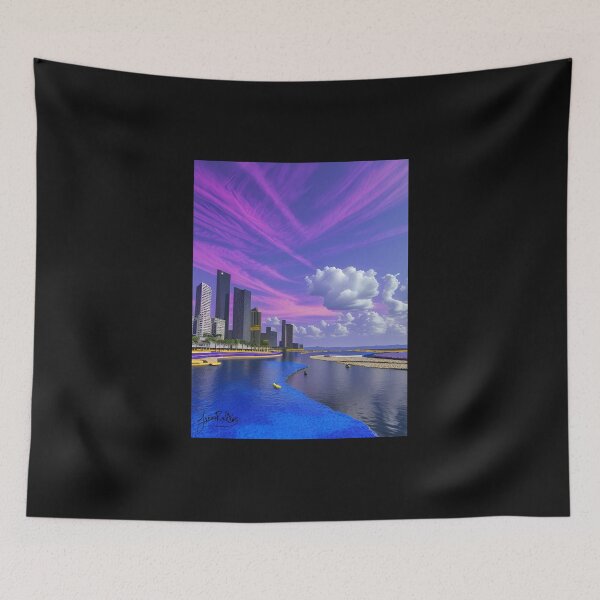 Item preview, City Pink purple  designed and sold by JaseArt.