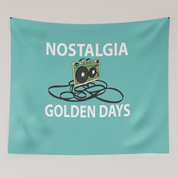 Item preview, Nostalgia Golden Days Cassette Tape designed and sold by Nisha Prabhu.