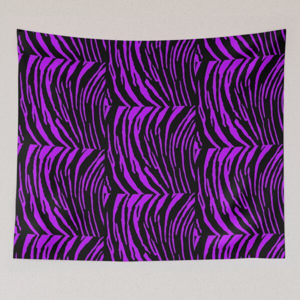 Item preview, Purple Tiger Stripes designed and sold by blakcirclegirl.