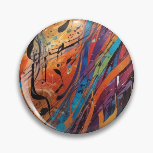 Item preview, Musical notes flowing pattern print design  designed and sold by Anshu3813.