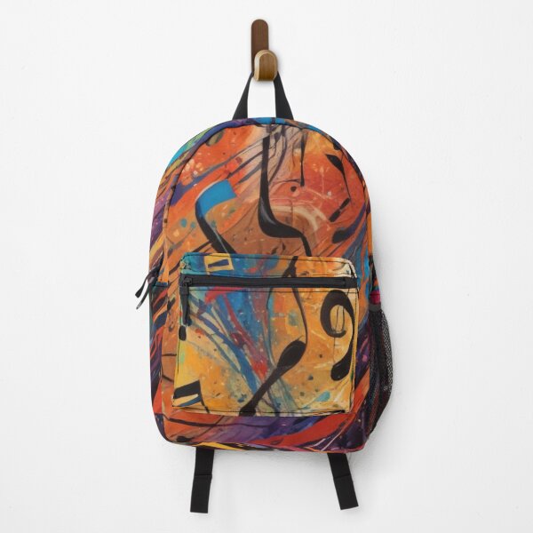 Item preview, Musical notes flowing pattern print design  designed and sold by Anshu3813.