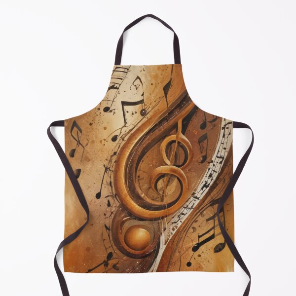 Item preview, Musical notes flowing pattern print design designed and sold by Anshu3813.