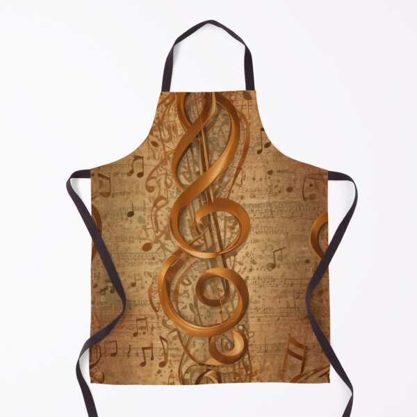 Item preview, Musical notes flowing pattern print design designed and sold by Anshu3813.