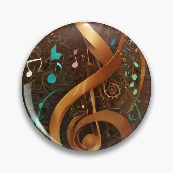 Item preview, Musical notes flowing pattern print design  designed and sold by Anshu3813.