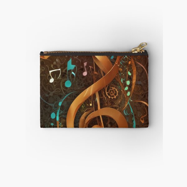 Item preview, Musical notes flowing pattern print design  designed and sold by Anshu3813.