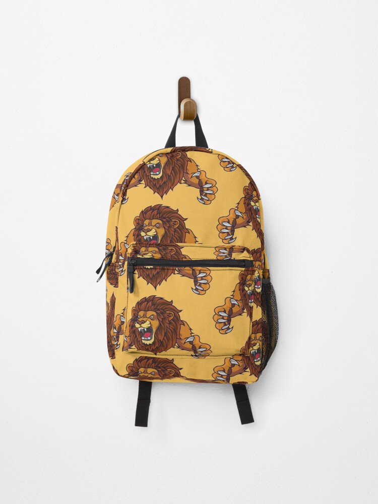 Thumbnail 1 of 3, Backpack, Lion designed and sold by PVGraphics18270.