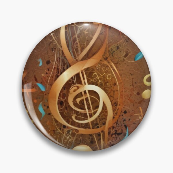 Item preview, Musical notes flowing pattern print design designed and sold by Anshu3813.