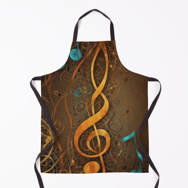 Item preview, Musical notes flowing pattern print design designed and sold by Anshu3813.