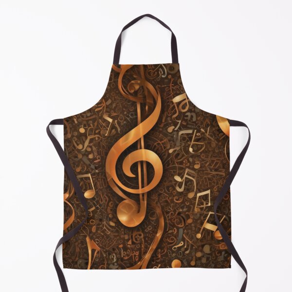 Item preview, Musical notes flowing pattern print design designed and sold by Anshu3813.