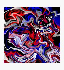 U.S.A Marble Photographic Print