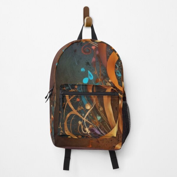 Item preview, Musical notes flowing pattern print design  designed and sold by Anshu3813.