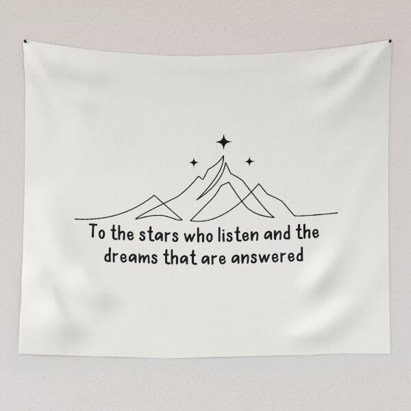 Item preview, Court of Dreams - To the stars who listen, and the dreams that are answered  designed and sold by Neadoodles.
