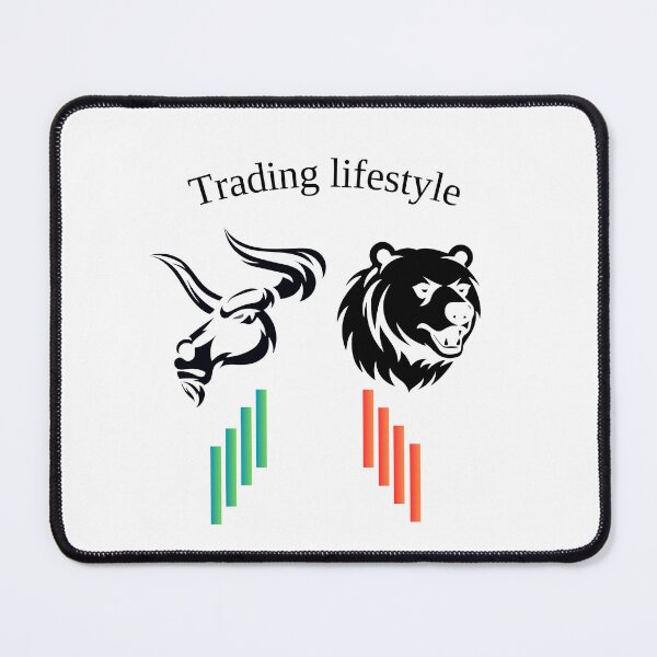 Item preview, Trading Lifestyle With Bull and Bear designed and sold by SrSCreative.