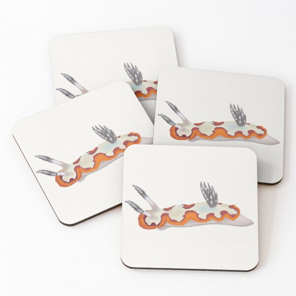 Item preview, Nudibranch - sea slug - goniobranchus-fidelis designed and sold by Poulpimousse.