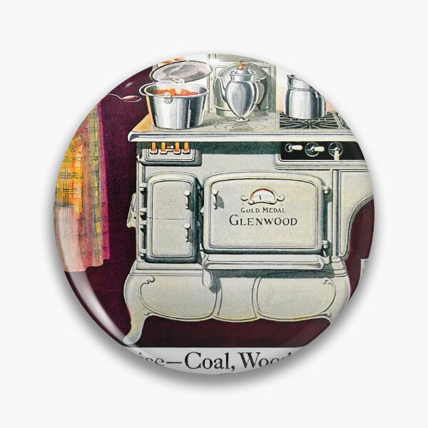 Item preview, Glenwood, Makes Cooking Easy, 3 Ovens, 5 Gas Burners, 1922 Ad designed and sold by zeeposter.