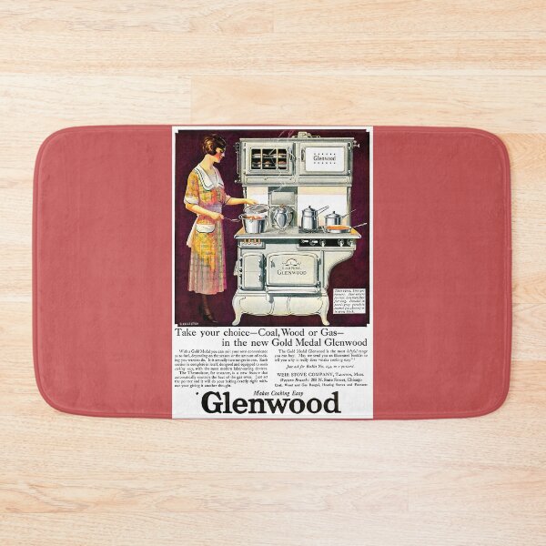 Item preview, Glenwood, Makes Cooking Easy, 3 Ovens, 5 Gas Burners, 1922 Ad designed and sold by zeeposter.