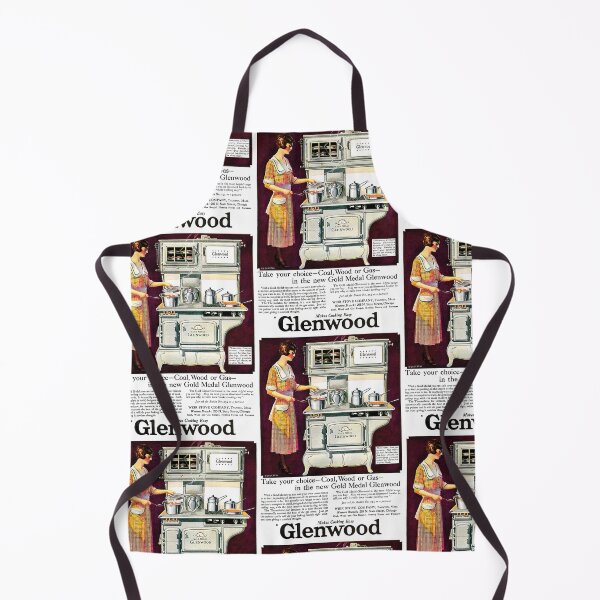 Item preview, Glenwood, Makes Cooking Easy, 3 Ovens, 5 Gas Burners, 1922 Ad designed and sold by zeeposter.