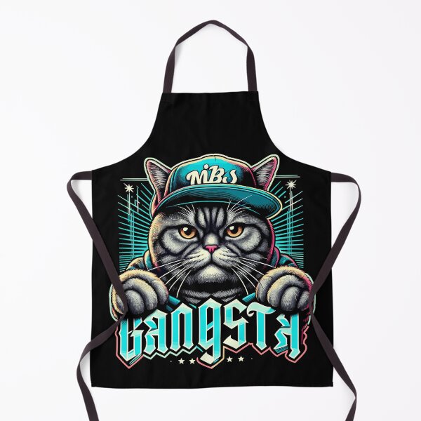 Item preview, BKH British Shorthair Cat Tabby Gangsta Gangster Gift designed and sold by Pineapple-Tree.
