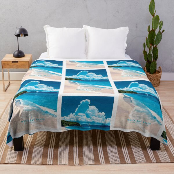 Item preview, White Bay Beach Bliss: British Virgin Islands designed and sold by NeuralVibe.